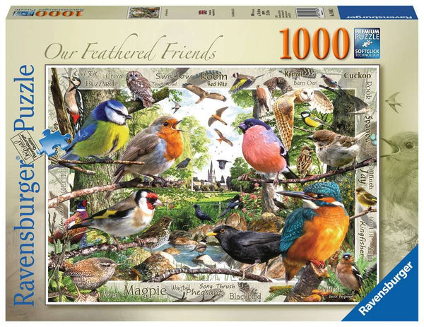 Our Feathered Friends - 1000 piece puzzle