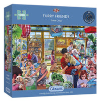 Furry Friends - 1000 piece puzzle