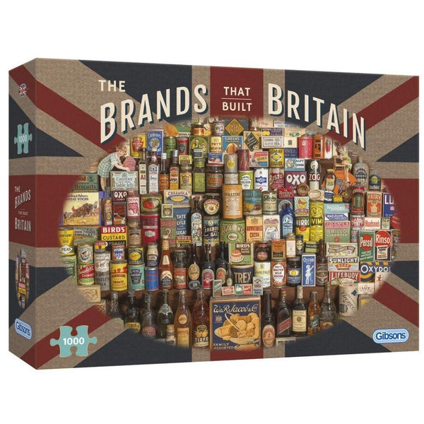 The Brands that Built Britain - 1000 piece puzzle