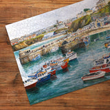 Cornwall by the Sea 4 x 500 Piece Jigsaw Puzzle