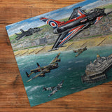 Airshow Over Eastbourne 500 Piece Jigsaw Puzzle