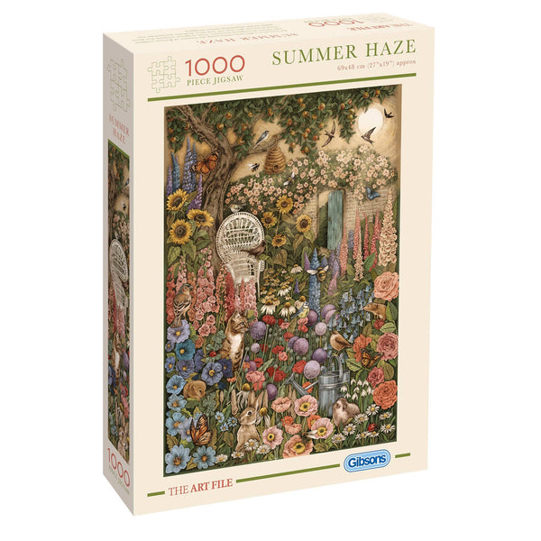 The Art File: Summer Haze 1000 Piece Jigsaw Puzzle
