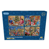 A Christmas to Remember 4 x 500 Piece Jigsaw Puzzles