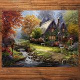 Birdsong Cottage 1000 Piece Jigsaw Puzzle