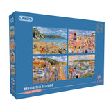 Beside the Seaside 4 x 500 Piece Jigsaw Puzzle