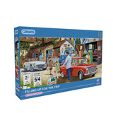 Filling Up for the Trip 636 Piece Jigsaw Puzzle