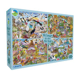 RSPB RSPB Wings in the Wild 4 x 500 Piece Jigsaw Puzzle