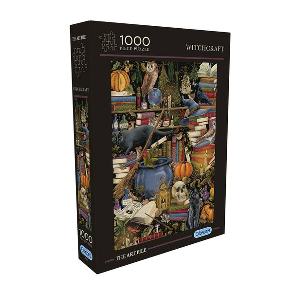The Art File: Witchcraft 1000 Piece Jigsaw Puzzle