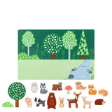 NEW Woodland Animal Magnetic Picture Board
