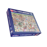 Mike Jupp I Love Weddings 1000 Piece Jigsaw Puzzle