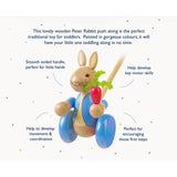Peter Rabbit™ Wooden Push Along