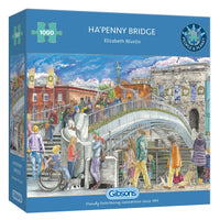 Ha'penny Bridge - 1000 piece jigsaw puzzle