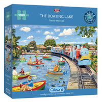 The Boating Lake - 1000 piece jigsaw puzzle