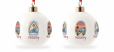 Whitby Bone China Christmas Bauble