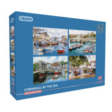 Cornwall by the Sea 4 x 500 Piece Jigsaw Puzzle