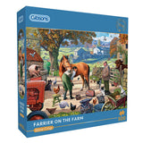 Farrier on the Farm 500 Piece Jigsaw Puzzle