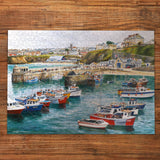 Cornwall by the Sea 4 x 500 Piece Jigsaw Puzzle
