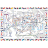 TfL London Tube Map 500 Piece Jigsaw Puzzle