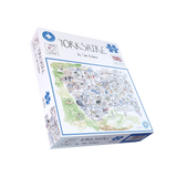 Map of Yorkshire - Tim Bulmer 1000 Piece Jigsaw Puzzle