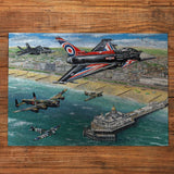 Airshow Over Eastbourne 500 Piece Jigsaw Puzzle