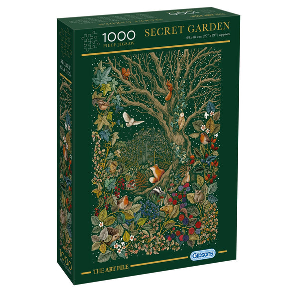 The Art File: Secret Garden 1000 Piece Jigsaw Puzzle