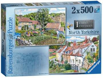 Cosy Cottages No. 1 North Yorkshire - 2x500 piece puzzles