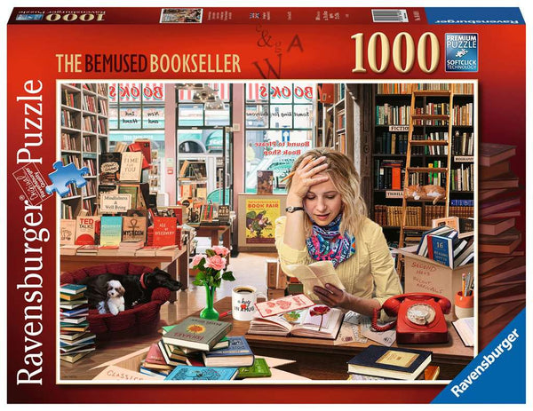 The Bemused Bookseller - 1000 piece puzzle