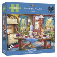 Sneaking a Slice - 100XL piece puzzle