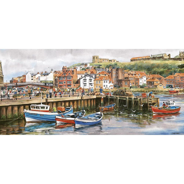 Whitby Harbour - 636 piece puzzle