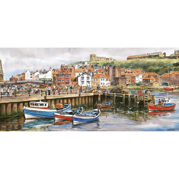 Whitby Harbour - 636 piece puzzle