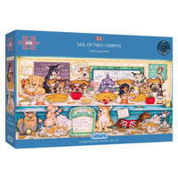 Tail of Two Chippys - 636 piece jigsaw puzzle