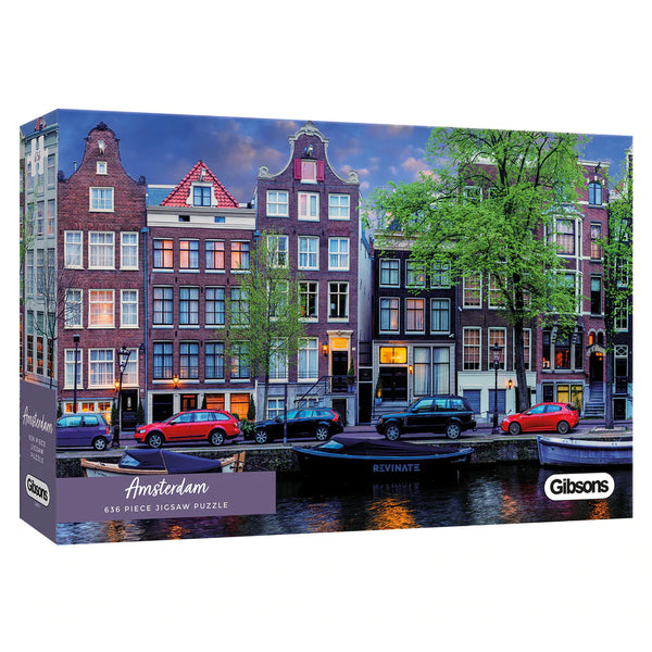 Amsterdam - 636 piece jigsaw puzzle