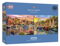 Sails at Sunset - 2 x 500 piece puzzles