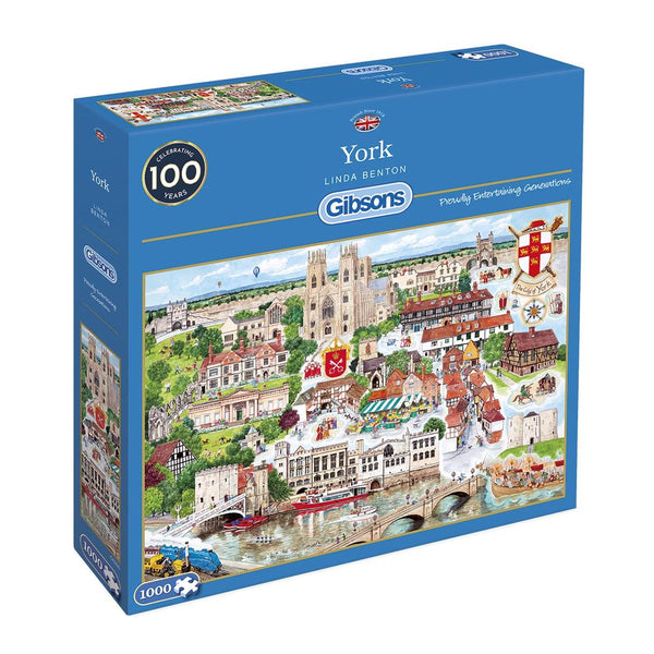 York - 1000 piece jigsaw puzzle