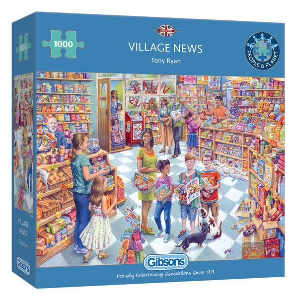 Village News - 1000 piece puzzle