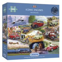 Iconic Engines - 1000 piece puzzle