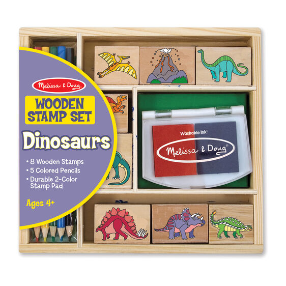 Melissa & Doug - Dinosaur Stamp Set