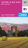OS Map 94 - Whitby, Esk Dale & Robin Hood's Bay