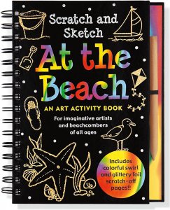 Scratch and Sketch - At the Beach